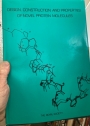 Design, Construction and Properties of Novel Protein Molecules. Proceedings of a Royal Society Discussion Meeting held 5 and 6 June 1985.