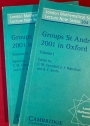 Groups St Andrews 2001 in Oxford. Volumes 1 & 2.