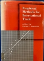 Empirical Methods for International Trade.