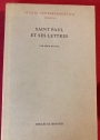 Saint Paul et ses Lettres. État de la Question.