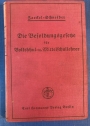 Die Besoldungsgesetze für die Volksschul- und Mittelschullehrer vom 1. Mai und 30. April 1928.