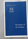 Report of the President, 1970 - 1971.