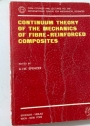 Continuum Theory of the Mechanics of Fibre Reinforced Composites.