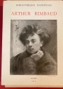 Arthur Rimbaud. Bibliothèque Nationale. Exposition.