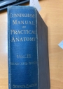 Cunningham's Manual of Practical Anatomy: Seventh Edition. Volume 3: Head and Neck.