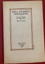 Della Filosofica Consolazione. Nel Volgarizzamento di Alberto Fiorentino, 1332.