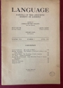 The s-aorist in Hittite (Language Journal of the Linguistic Society of America June 1932)