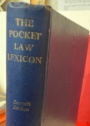 The Pocket Law Lexicon. Seventh Edition.