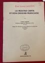 La Magna Carta et son Origine Française.