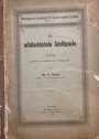 Die mittelhochdeutsche Schriftsprache. Vortrag.