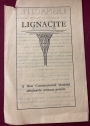 Lignacite. A New Constructional Material obtainable without permit.