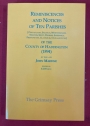 Reminiscences and Notices of Ten Parishes of the County of Haddington (1894). Pencaitland, Saltoun, Whittinghame, Stenton, Spott, Dunbar, Innerwick, Prestonpans, Gladsmuir, Oldhamstocks.