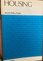 Housing. Sector Policy Paper.