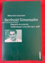 Berthold Simonsohn. Biographie des jüdischen Sozialpädagogen und Juristen (1912 - 1978).