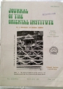 Journal of the Oriental Institute, University of Baroda. Volume 38, Nos 3 - 4.