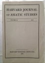 Harvard Journal of Asiatic Studies, Volume 26, 1966.