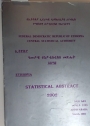 Ethiopia. Statistical Abstract. 2002.