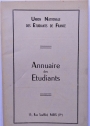 Annuaire des Etudiants. 1950s. Union Nationale des Etudiants de France.