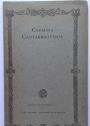 Carmina Cantabrigiensia.