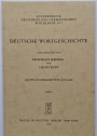 Lehnwörter und Lehnprägungen im Vor- und Frühdeutschen. (Deutsche Wortgeschichte Offprint)