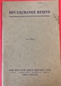 Ion Exchange Resins. Third Edition.