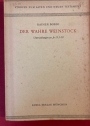 Der Wahre Weinstock. Untersuchungen zu Jo 15, 1-10.