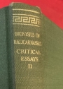 The Critical Essays. Volume 2.