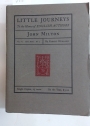 John Milton. Little Journeys to the Homes of English Authors.