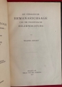 Die Germanische Ermanarichsage und die Französische Heldendichtung.