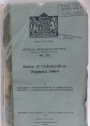 Studies of Undernutrition Wuppertal 1946 - 9.