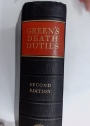 The Death Duties. Second Edition.