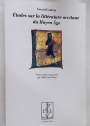 Études sur la Littérature Occitane du Moyen Âge. Textes Réunis et Présentés par Gilda Caiti-Russo.