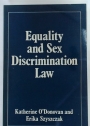 Equality and Sex Discrimination Law.