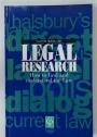 Legal Research. How to Find and Understand the Law.