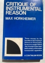 Critique of Instrumental Reason: Lectures and Essays since the End of World War II.