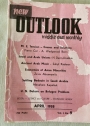 New Outlook, Middle East Monthly. Volume 1, Number 9, April 1958.