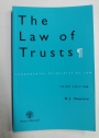 The Law of Trusts. Third Edition.