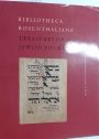 Bibliotheca Rosenthaliana. Treasures of Jewish Booklore.