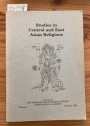 Studies in Central and East Asian Religions. Volume 1, 1988.