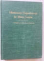 Missionary Experiences in Many Lands.