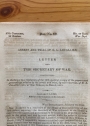 Arrest and Trial of E L Louallier. Letter from the Secretary of War, Communicating, in Obedience to a Resolution of the 12th instant, a Copy of the Papers and Proceedings Relative to the Arrest and Trial, by Court Martial, of E L Louallier, Sen., at New O