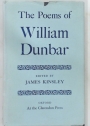 The Poems of William Dunbar.