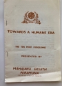 Towards a Humane Era. The Ten Point Programme. Presented by Mahajana Eksath Peramuna (People's United Front).