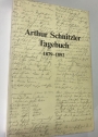 Arthur Schnitzler Tagebuch, 1879 - 1892.