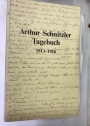 Arthur Schnitzler Tagebuch, 1913 - 1916.