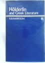 Hölderlin and Greek Literature.