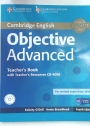 Cambridge English. Objective Advanced. Teacher's Book with Teacher's Resources CD-ROM. For Revised Exam From 2015.