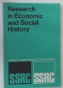 Research in Economic and Social History.
