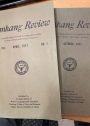 Tamkang Review. Volume 8, Number 1 and 2, April and October 1977.