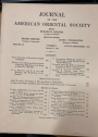 Journal of the American Oriental Society. Volume 83, Number 3, August - September 1963.